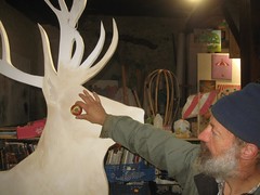 Fte annuelle de la Saint Hubert,  Buhy. Bienvenue  tous ! Fte de la Saint Hubert, BUHY (Val d'Oise) participation de l'Atelier du Pommier et de Pierre Marcel de Saint Clair sur Epte