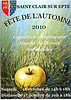 Fete de l'Automne, expositions et animations pomologiques, 16 et 17 octobre 2010