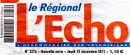 L'Echo Le rgional, hebdomadaire du Val d'Oise