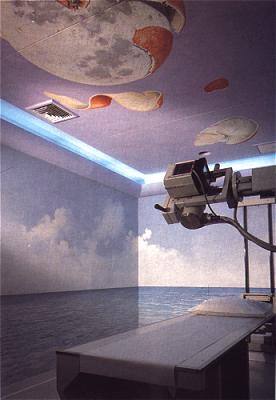 X-Ray Room designed by Muralist Pierre Marcel