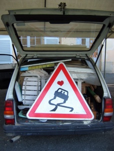 artist Pierre Marcel at Auvers sur Oise